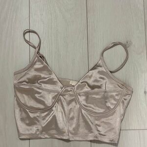 GARAGE Metallic Crop Top
